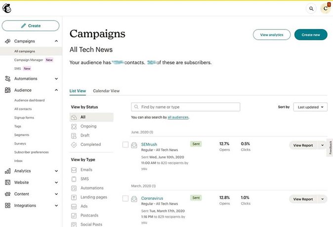 Professional Mailchimp email marketing integration and automation