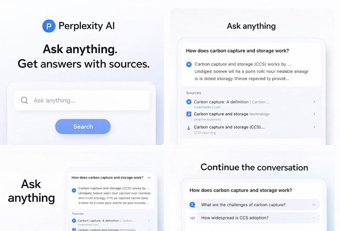 Perplexity AI research, information discovery, and business intelligence solutions