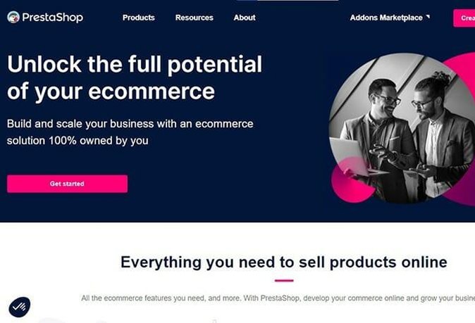 Professional PrestaShop ecommerce store development and optimisation
